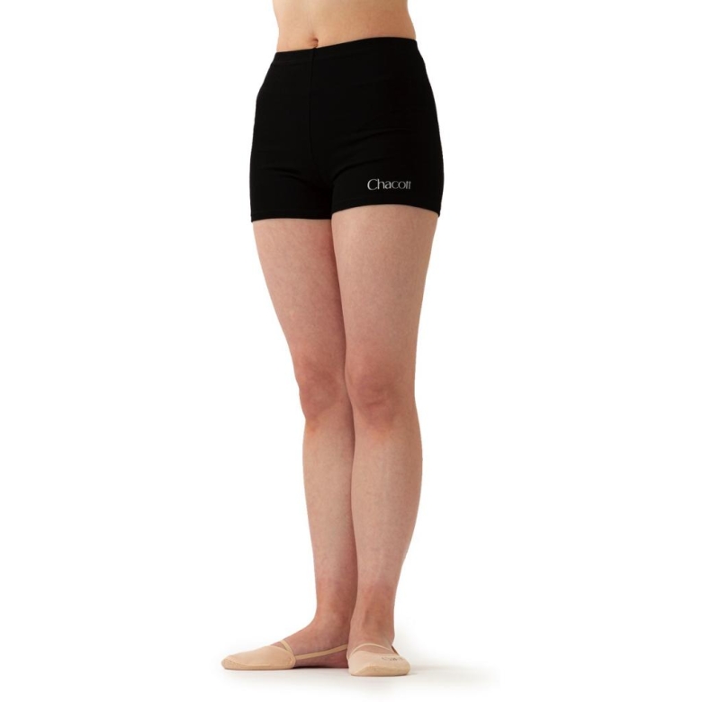 Chacott Short Spats (Cotton Mix) 009 Black