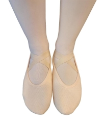 GYMO DANCEWEAR - Gymo Canvas Split Sole Ballet Slipper Pink