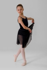 GYMO DANCEWEAR - Gymo Dancewear Bale Eteği Doris Black