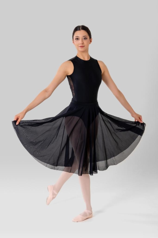 Gymo Dancewear Bale Eteği Aris Black