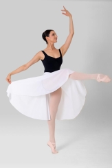 GYMO DANCEWEAR - Gymo Dancewear Bale Eteği Aris White