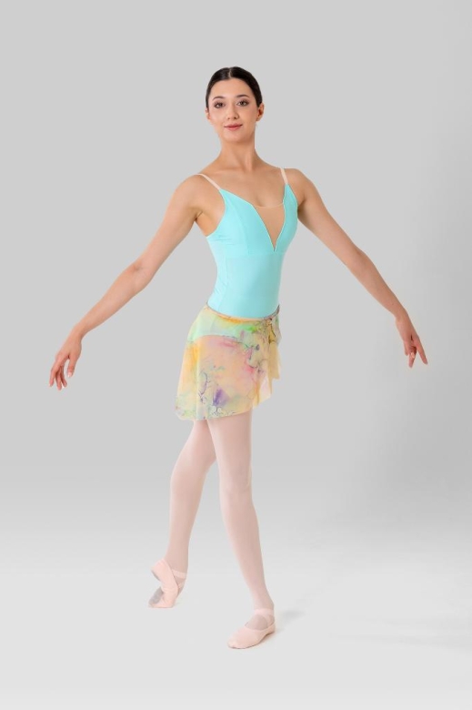 Gymo Dancewear Bale Eteği Lily Rainbow