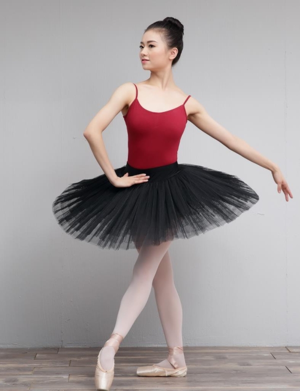 Gymo Dancewear Bale Tütüsü Tutu Light Siyah