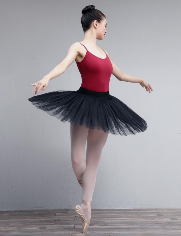 Gymo Dancewear Bale Tütüsü Tutu Light Siyah