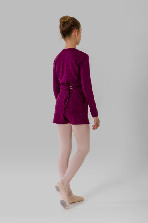 Gymo Dancewear Örme Bolero Bordo