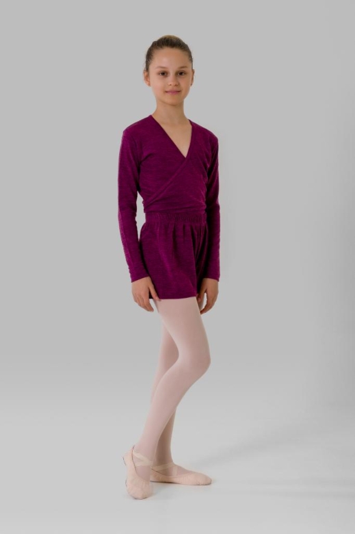 Gymo Dancewear Örme Bolero Bordo