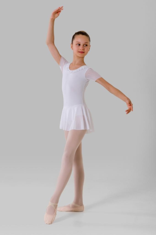 Gymo Dancewear Bale Mayosu Smyrna White