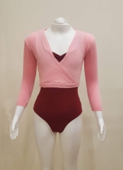 GYMO DANCEWEAR - Gymo Dancewear Thalia Bolero Dark Pink