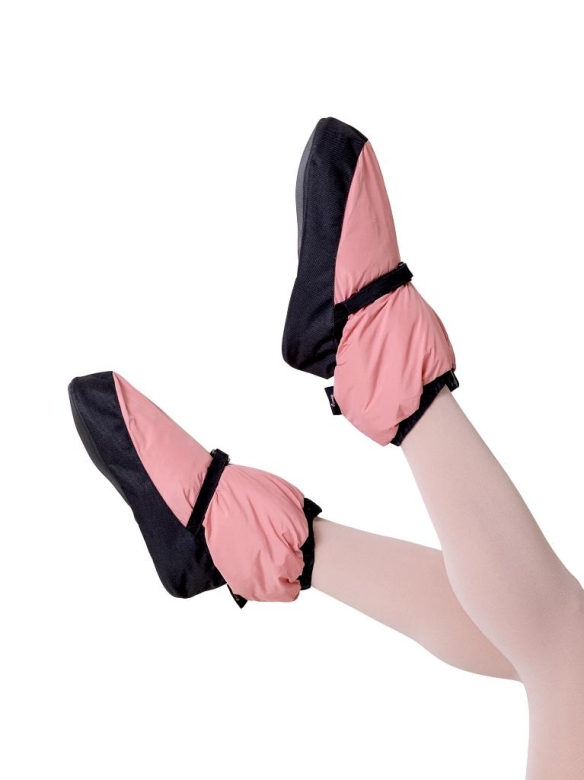 Gymo Dancewear Warm Up Bootie Dark Salmon