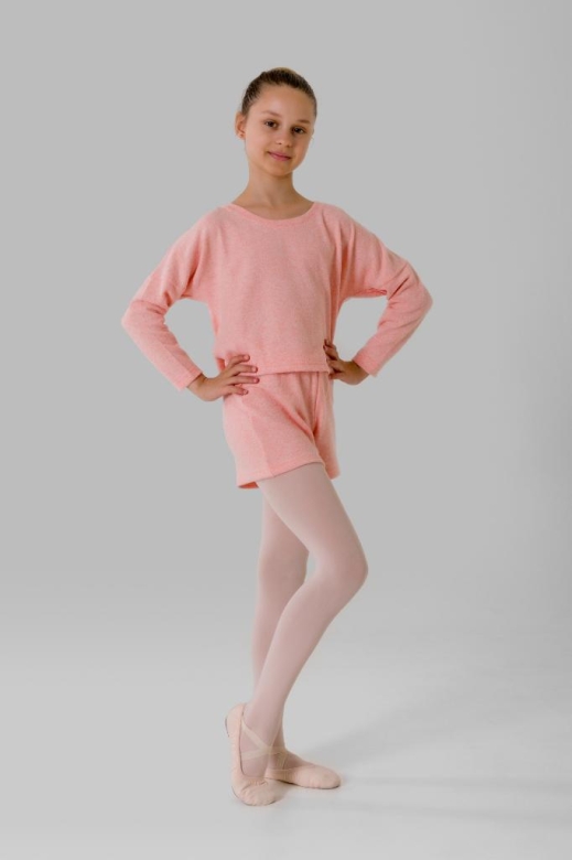 Gymo Dancewear Warm Up Şort Yavruağzı