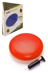  - Gymo Pompalı Denge Yastığı Balance Disk Denge Pedi 33cm Kırmızı