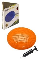  - Gymo Pompalı Denge Yastığı Balance Disk Denge Pedi 33cm Turuncu