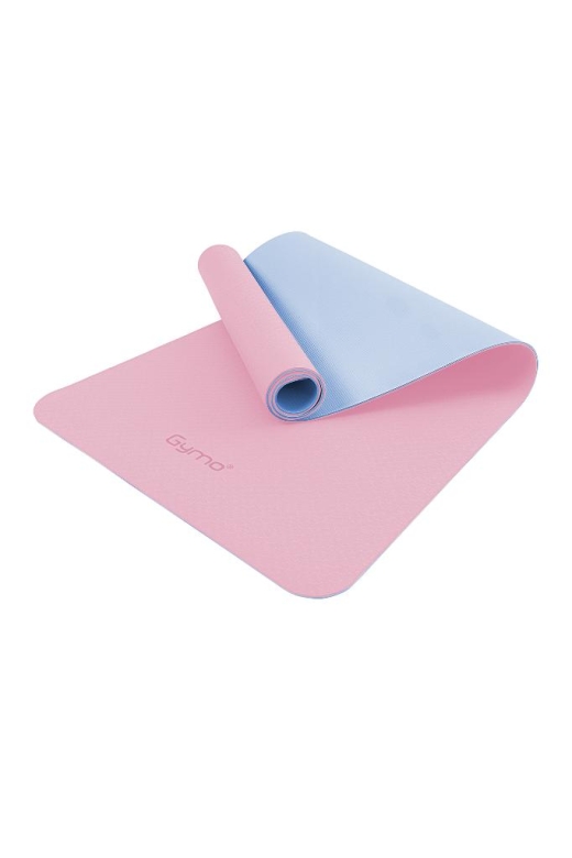 Gymo Ekolojik 6mm TPE Yoga Matı Pilates Minderi Pembe