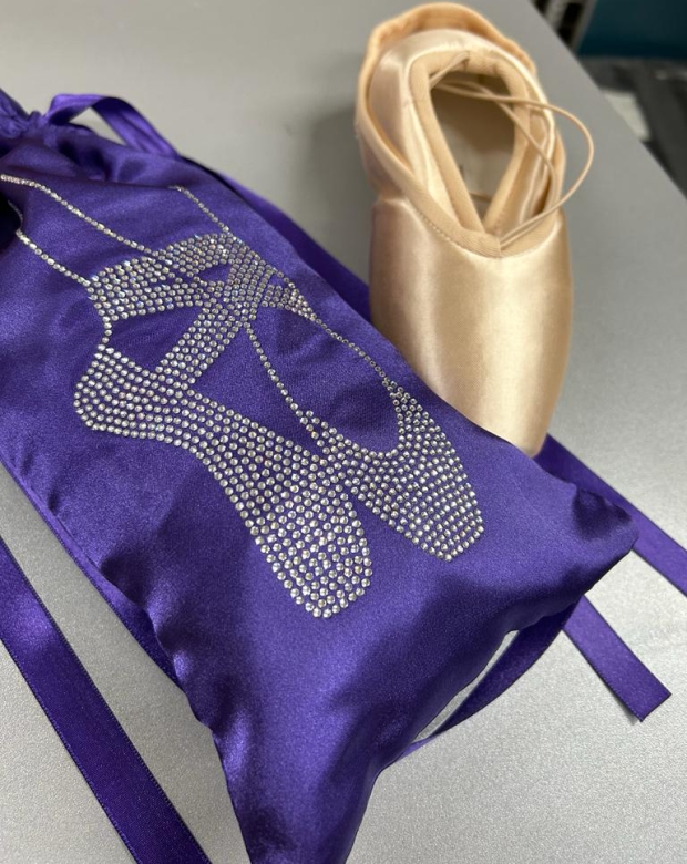 Gymo Pointe Bag Violet (Customizable)