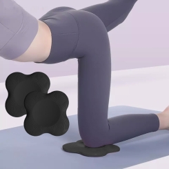 Gymo - Gymo Pro Series Yoga Diz Koruyucu 2'li Set Siyah