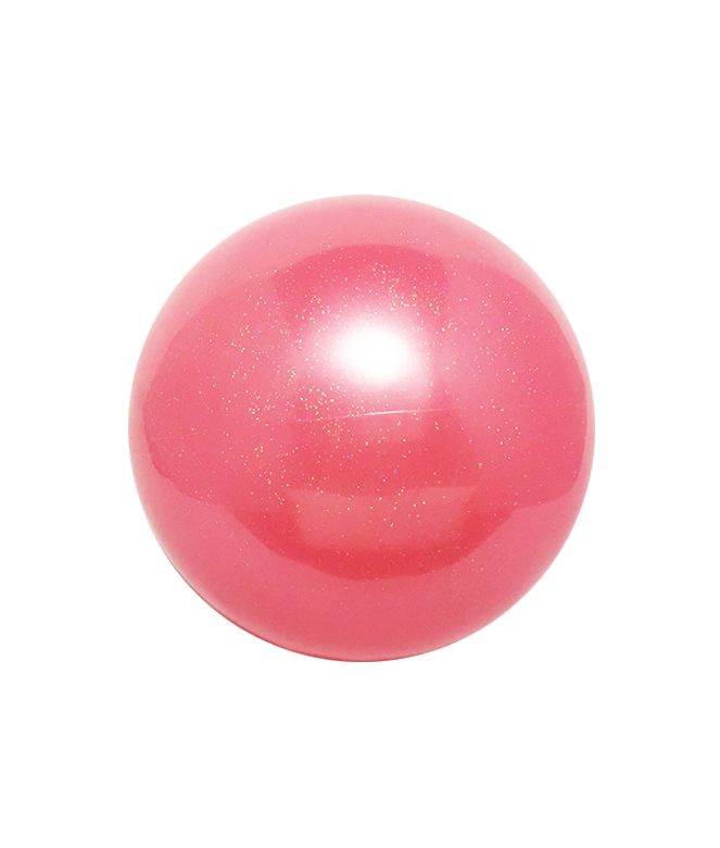 Gymo Rhythmic Gymnastic Ball 16cm Glitter Pink