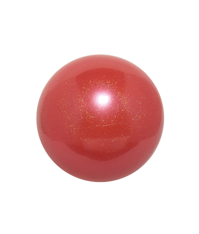 Gymo Rhythmic Gymnastics Ball 16cm Glitter Red