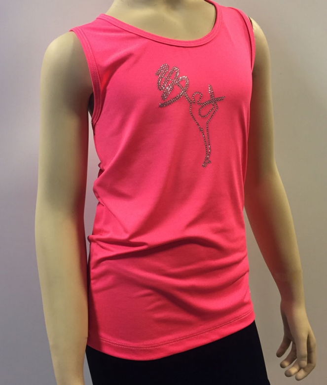 Gymo Sports® Top Tank-Fuschia