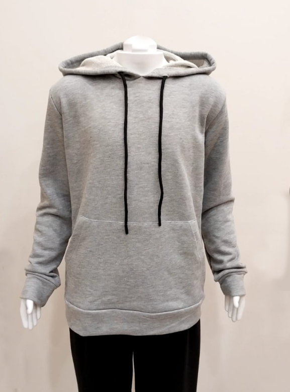 Gymo Sweatshirt Kapüşonlu Gri