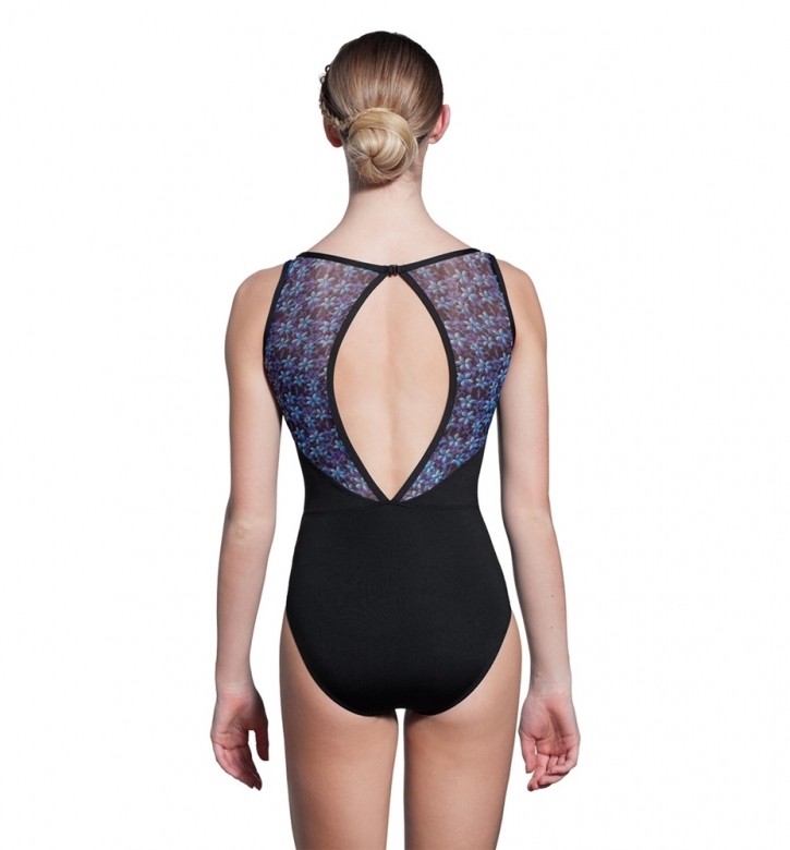 Lulli LUF437 Leotard Black&Blue