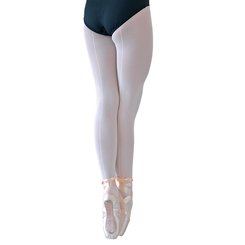 Pridance Ballet Tights With Back Seam 40 DEN 511 Bianco