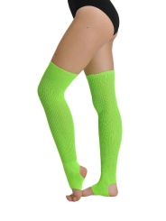 PRIDANCE - Pridance Leg Warmer 70 cm Fluo Green 3098