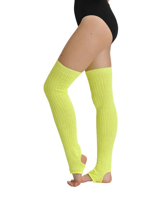 Pridance Leg Warmer 70 cm Fluo Yellow 3098