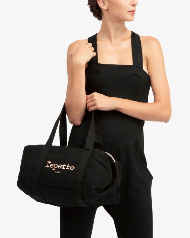 Repetto Medium Glide Duffle Bag B0232T Black