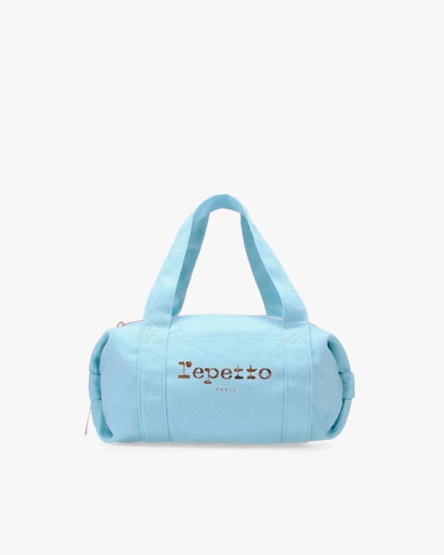 Repetto Small Glide Duffle Bag B0231M Sky Blue