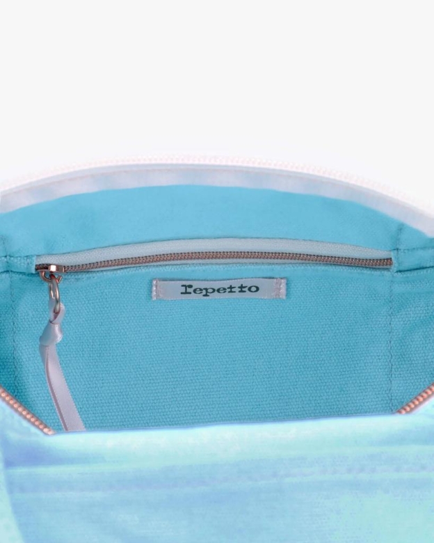 Repetto Small Glide Duffle Bag B0231M Sky Blue